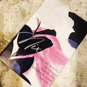 Journal Pink and Blue Pattern